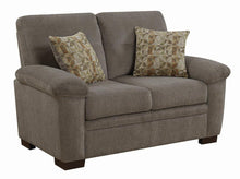 Load image into Gallery viewer, Oatmeal - Fairbairn Upholstered Loveseat Oatmeal
