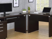 Load image into Gallery viewer, Skylar Collection - Skylar Square Corner Table Cappuccino
