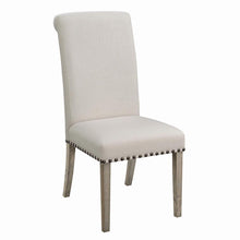 Load image into Gallery viewer, Beige - Upholstered Side Chairs Rustic Smoke And Grey (Set of 2)