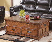 Load image into Gallery viewer, Cross Island - Medium Brown - Lift Top Cocktail Table