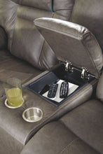 Load image into Gallery viewer, Wurstrow - Smoke - PWR REC Loveseat/CON/ADJ HDRST