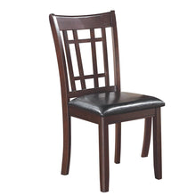 Load image into Gallery viewer, Lavon Collection - Black - Lavon Padded Dining Side Chairs Espresso And Black (Set of 2)