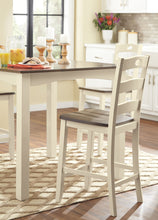Load image into Gallery viewer, Woodanville - Cream/Brown - Square Counter TBL Set (5/CN)