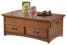 Load image into Gallery viewer, Cross Island - Medium Brown - Lift Top Cocktail Table