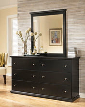 Load image into Gallery viewer, Maribel - Black - Bedroom Mirror