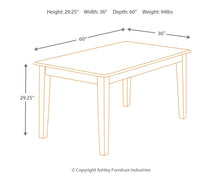 Load image into Gallery viewer, Berringer - Rustic Brown - Rectangular Dining Room Table