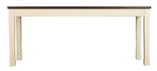 Load image into Gallery viewer, Whitesburg - Brown/Cottage White - Large Dining Room Bench
