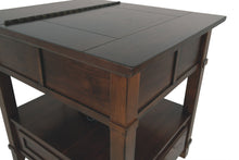 Load image into Gallery viewer, Gately - Medium Brown - Rectangular End Table