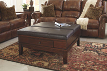 Load image into Gallery viewer, Gately - Medium Brown - Ottoman Cocktail Table