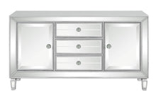 Load image into Gallery viewer, 3-drawer Accent Cabinet Silver