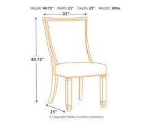 Load image into Gallery viewer, Bolanburg - Two-tone - Dining UPH Side Chair (2/CN)