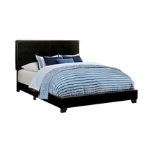 Load image into Gallery viewer, Dorian Upholstered Bed - Black - Dorian Upholstered Full Bed Black