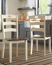 Load image into Gallery viewer, Woodanville - Cream/Brown - Dining Room Side Chair (2/CN)