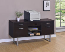 Load image into Gallery viewer, Glavan Collection - Glavan 5-drawer Credenza With Adjustable Shelf Cappuccino