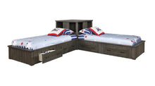 Load image into Gallery viewer, Napoleon Collection - Napoleon Twin Bed Corner Gunsmoke