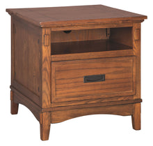 Load image into Gallery viewer, Cross Island - Medium Brown - Rectangular End Table