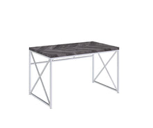 Load image into Gallery viewer, Grimma Collection - Grimma Writing Desk Rustic Grey Herringbone