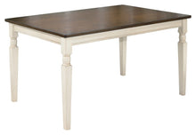 Load image into Gallery viewer, Whitesburg - Brown/Cottage White - Rectangular Dining Room Table