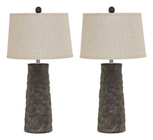 Load image into Gallery viewer, Sinda - Gray - Poly Table Lamp (2/CN)