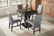 Load image into Gallery viewer, Everyday Dining: Stools - Grey - Lampton Upholstered Counter Height Stools Grey And Cappuccino (Set of 2)