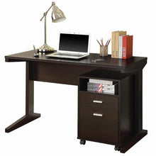 Load image into Gallery viewer, Breslin Collection - Breslin 2-piece Writing Desk Set Cappuccino