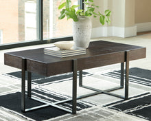 Load image into Gallery viewer, Drewing - Dark Brown - Rectangular Cocktail Table