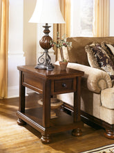 Load image into Gallery viewer, Porter - Rustic Brown - Chair Side End Table