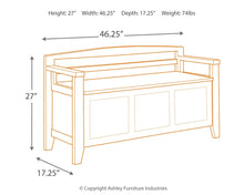 Load image into Gallery viewer, Charvanna - White - Storage Bench