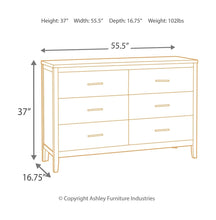 Load image into Gallery viewer, Olivet - Silver - 4 Pc. - Dresser, Mirror, Queen Panel Bed
