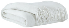 Load image into Gallery viewer, Rozelle - White - Throw (3/CS)