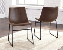 Load image into Gallery viewer, Centiar - Two-tone Brown - 5 Pc. - Round Dining Room Table, 4 Upholstered Side Chairs