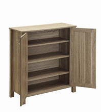 Load image into Gallery viewer, 4-shelf Shoe Cabinet Dark Taupe