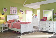 Load image into Gallery viewer, Kaslyn - White - 5 Pc. - Dresser, Mirror, Twin Panel Bed