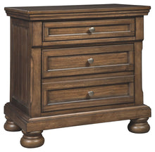 Load image into Gallery viewer, Flynnter - Medium Brown - Two Drawer Night Stand