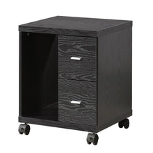 Load image into Gallery viewer, Russell Collection - Russell 2-drawer Cpu Stand Black Oak