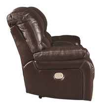 Load image into Gallery viewer, Hallstrung - Chocolate - PWR REC Loveseat/CON/ADJ HDRST