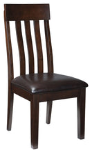 Load image into Gallery viewer, Haddigan - Dark Brown - Dining UPH Side Chair (2/CN)