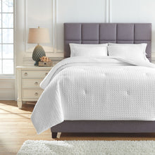 Load image into Gallery viewer, Maurilio - White - King Comforter Set