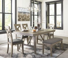 Load image into Gallery viewer, Aldwin - Gray - Upholstered Bench