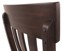 Load image into Gallery viewer, Haddigan - Dark Brown - Dining UPH Side Chair (2/CN)
