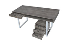 Load image into Gallery viewer, Whitman Collection - Whitman 4-drawer Writing Desk Weathered Grey