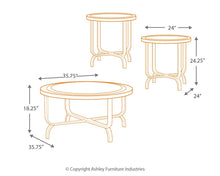Load image into Gallery viewer, Ferlin - Dark Brown - Occasional Table Set (3/CN)