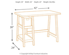 Load image into Gallery viewer, Mirimyn - Antique White - Home Office Small Desk