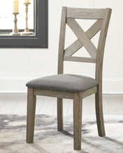 Load image into Gallery viewer, Aldwin - Gray - Dining UPH Side Chair (2/CN)