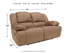 Load image into Gallery viewer, Hogan - Mocha - Reclining Loveseat