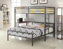 Load image into Gallery viewer, Fisher Workstation Loft Bed - Fisher Full Metal Bed Gunmetal
