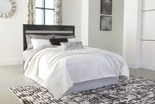 Load image into Gallery viewer, Starberry - Black - Queen/Full Panel Headboard