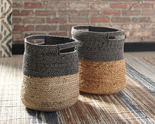 Load image into Gallery viewer, Parrish - Natural/Black - Basket Set (2/CN)