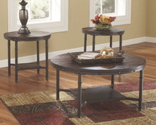 Load image into Gallery viewer, Sandling - Rustic Brown - Occasional Table Set (3/CN)