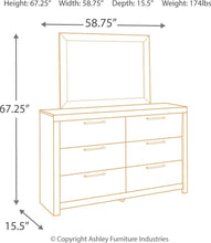 Load image into Gallery viewer, Derekson - Multi Gray - 5 Pc. - Dresser, Mirror, Queen Panel Bed
